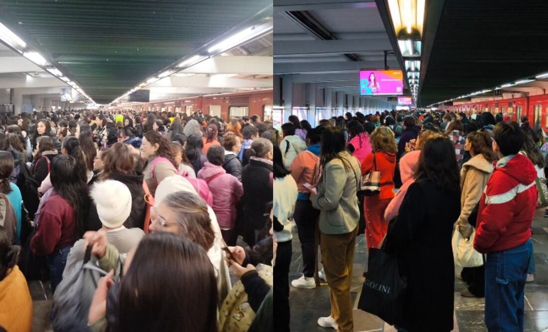 Línea 3 del Metro CDMX. Foto: (Redes Sociales)