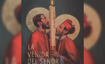 “La venida del señor”: Una exposición polémica por sus símbolos religiosos