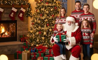 Haz tu foto Navideña en familia y paso a paso con Google Gemini 