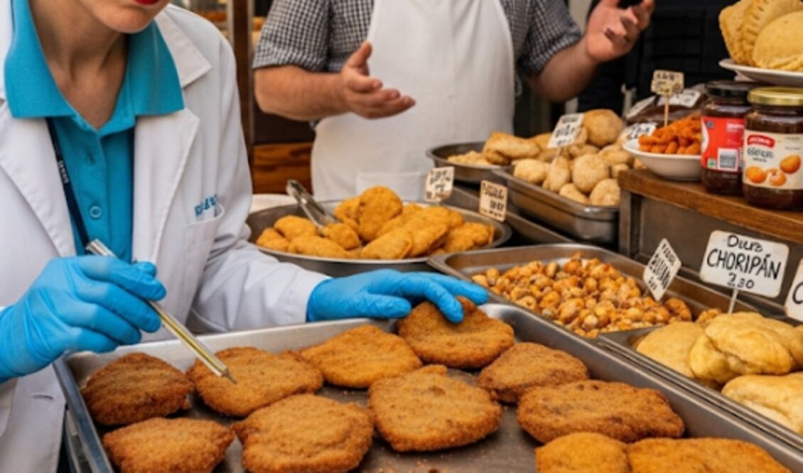 Milanesas adulteradas (Foto: Creada con IA)