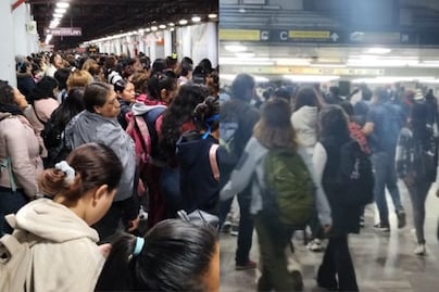 Metro CDMX: Retrasos de hasta 20 minutos y aglomeraciones colapsan Líneas 2, 3 y A