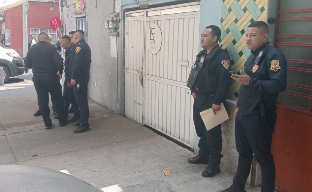 Homicidio dentro de una vivienda de la alcaldía Cuauhtémoc. Foto: (Axel Sánchez. El Gráfico)