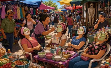VIDEO: Del skincare callejero a la venta de momias, estas son las “joyitas” de los tianguis