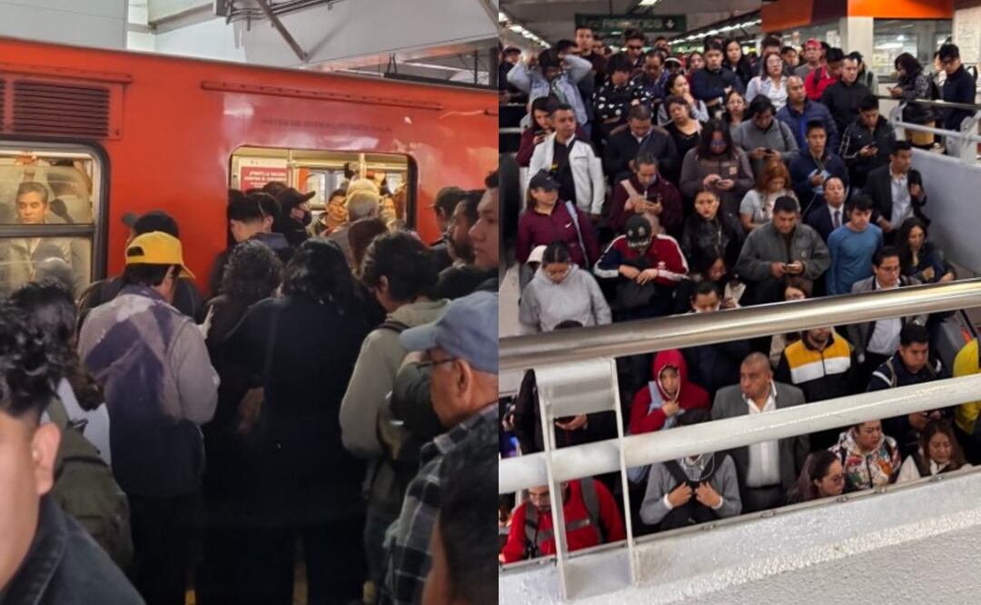 Línea B del Metro CDMX. Foto: (Redes Sociales)