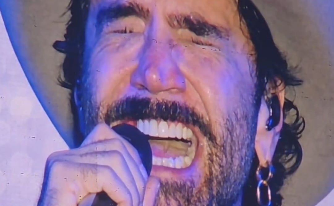 ¿Qué tiene Alejandro Fernández? Videos de la lengua del cantante generan preocupación. Foto: (Captura de pantalla)