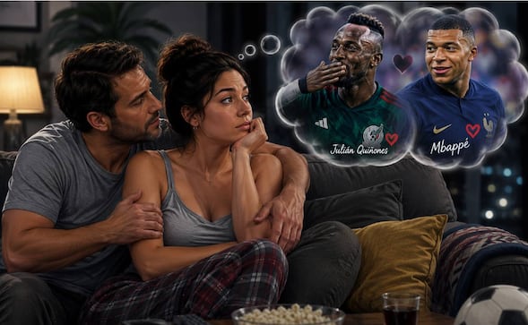 Fantaseo con futbolistas mientras estoy con mi esposo, ¿eso cuenta como infidelidad?