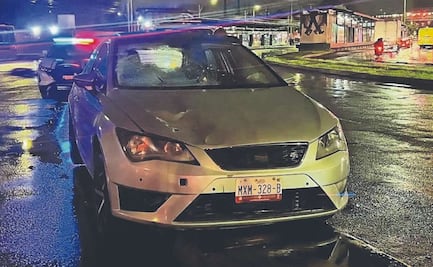 Atropella, mata y huye: auto aparece abandonado en Calzada Ignacio Zaragoza
