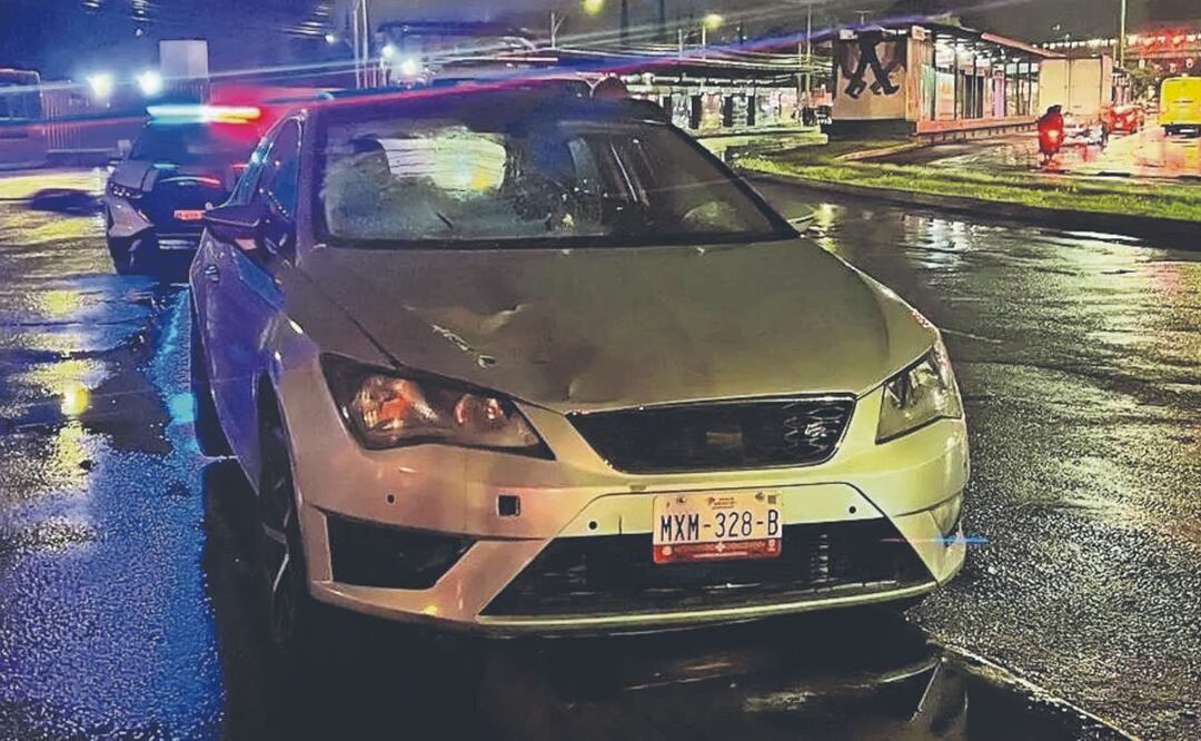 Atropellado en la Cuauhtémoc. Foto: (Especial)