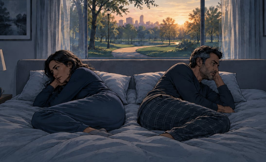 Ya volví a ser virgen por culpa de mi marido, ¿Cómo puedo volver a seducirlo? (Foto: Creada con IA)