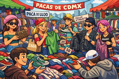 Pacas de lujo en la CDMX: 3 tianguis para armar outfits caros a precios bajos