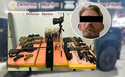 Detienen a estadounidense en Tijuana; llevaba arsenal ilegal para el Cártel del Pacífico