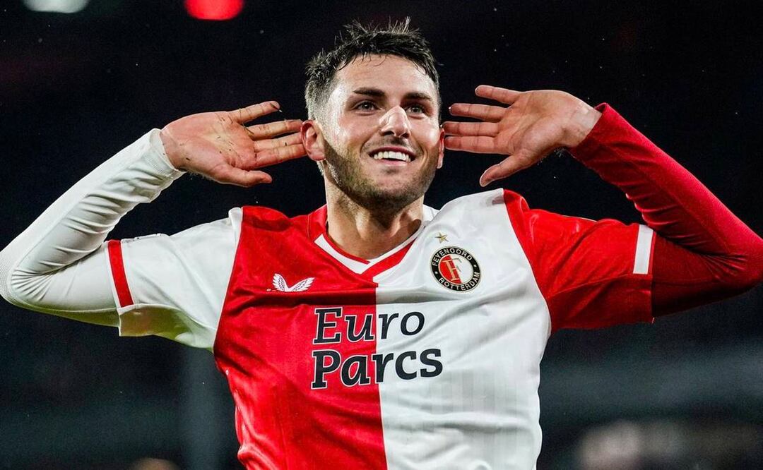 ¡A flor de piel! El vibrante debut de Santi Giménez en Champions, con poderoso doblete