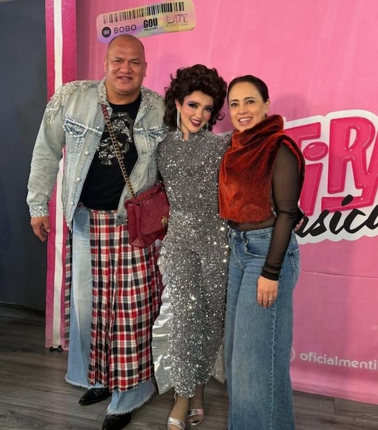 Arturo Espíndula, Elaine Haro y Rosa María Noguerón (Vía: Instagram)