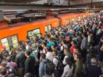 Metro CDMX: Línea 5 detenida y saturada ¿Qué está pasando?