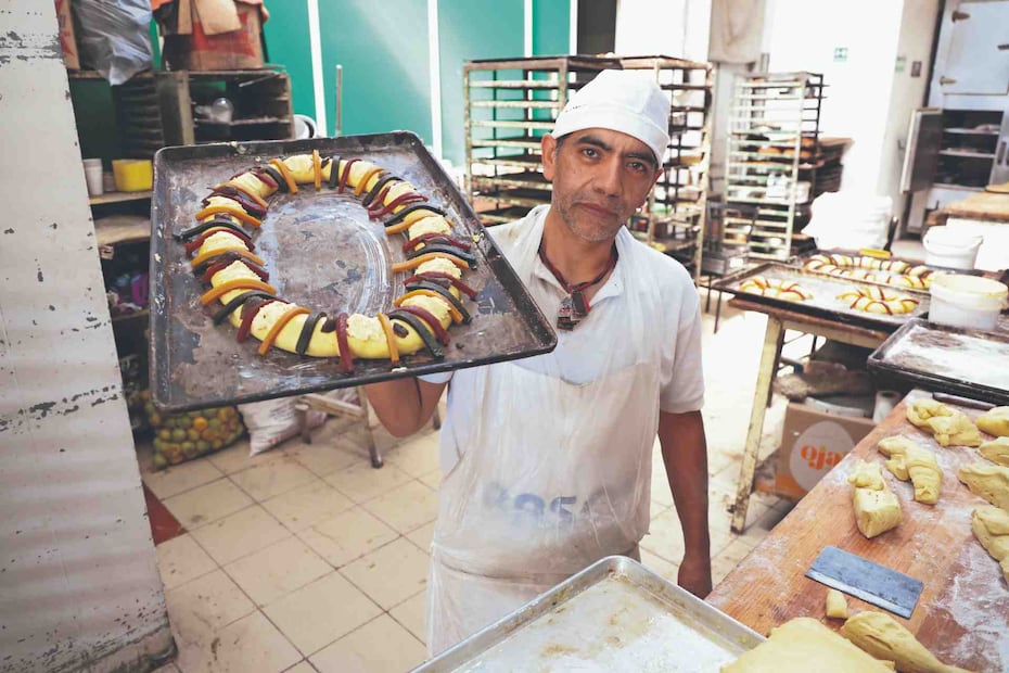 La tradición también encarece: La Rosca de Reyes ya cuesta cinco veces más que antes. Foto: (Fernanda Rojas. El Gráfico)