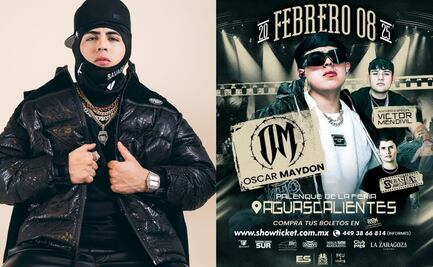 Oscar Maydon antepone su vida por narcoamenaza en show de Aguascalientes