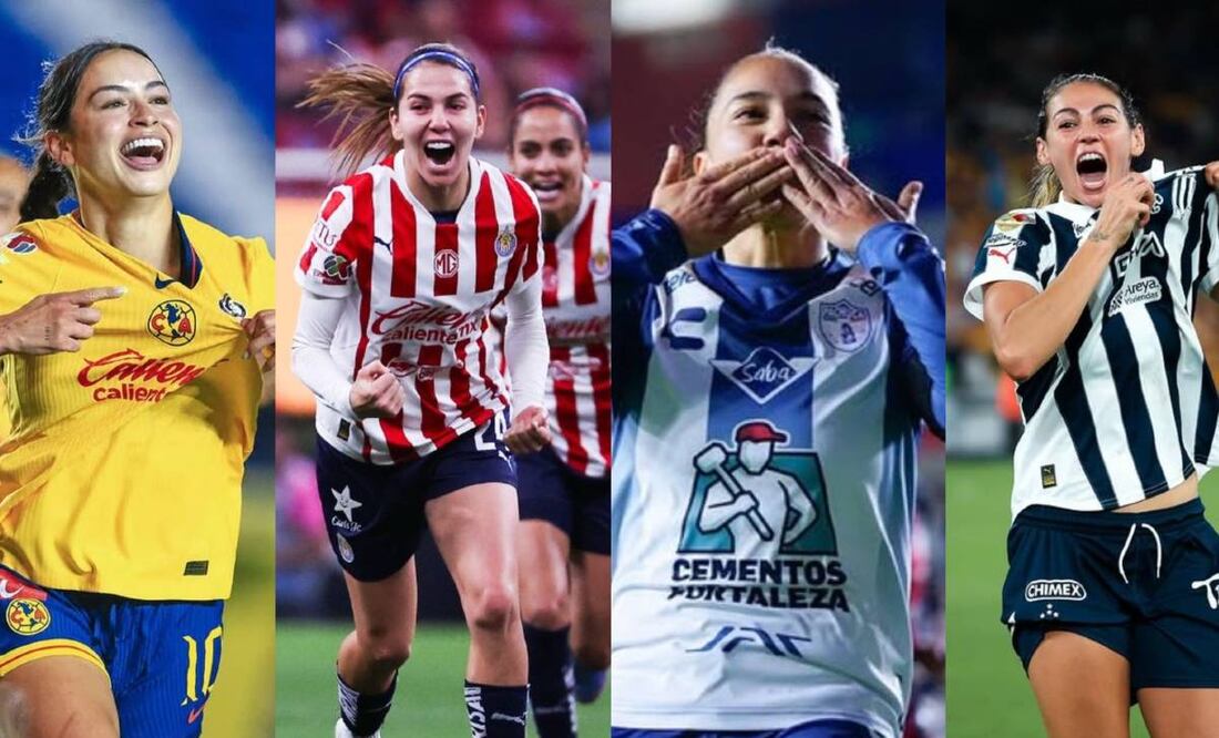 Semifinales de la Liga MX Femenil. Foto: (Redes Sociales)