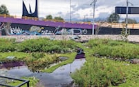 Vecinos exhiben fracaso de obras realizadas alrededor del Estadio Ciudad de México