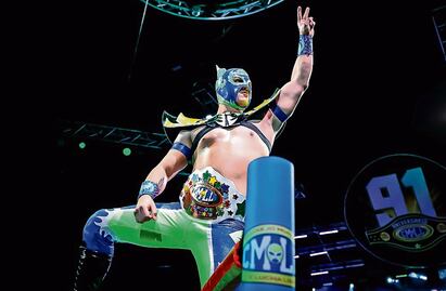 El CMLL lanza a Neón como su carta fuerte para enfrentar a AEW y ROH