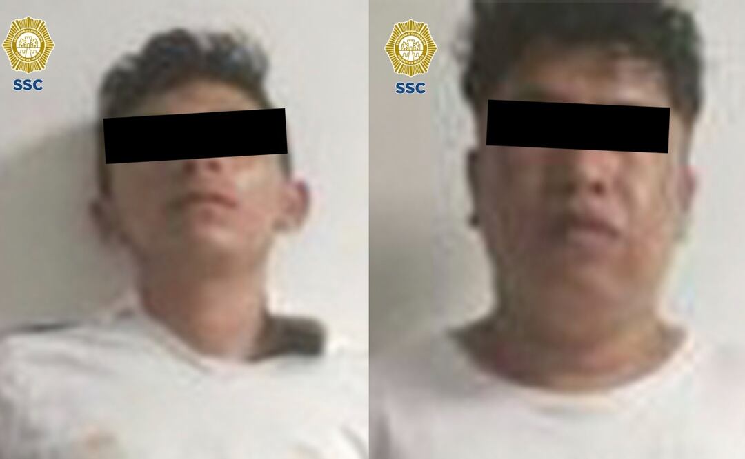 Hombres detenidos con drogas sospechosos de tiroteo en Iztapalapa. Foto: (Especial)