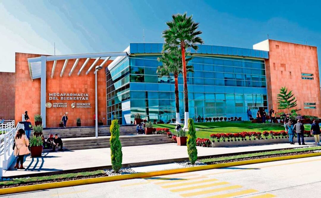 Instalaciones de la Farmacia del Bienestar, en Huehuetoca, EdoMex.