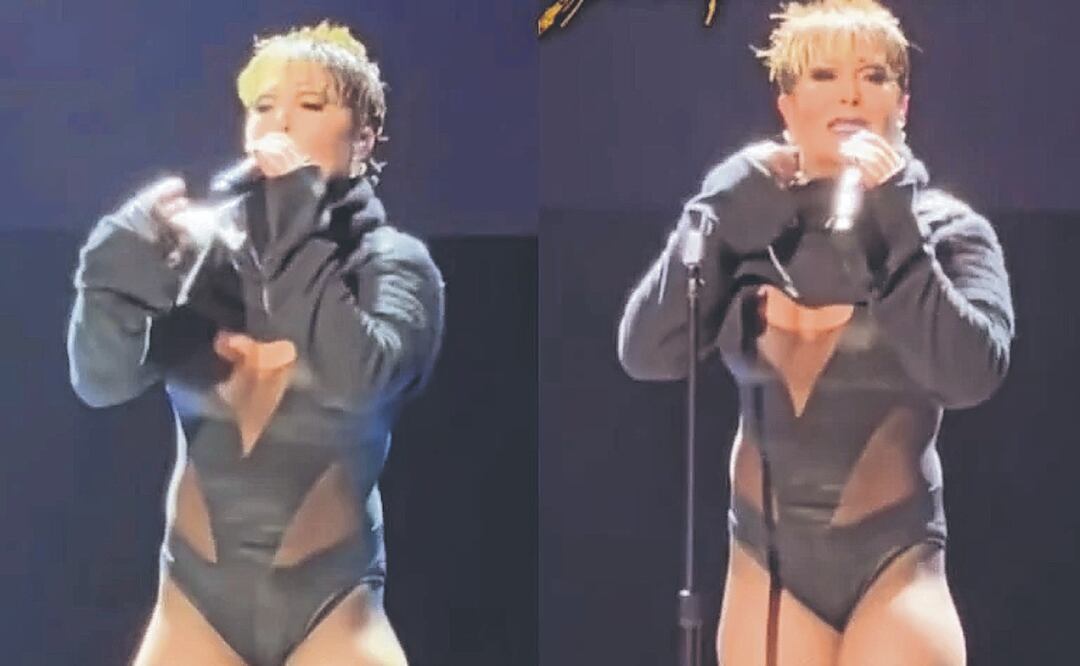 Alejandra Guzmán es víctima de burlas por su peculiar vestuario su último concierto