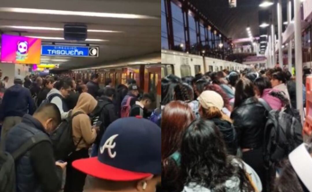 Línea 2 del Metro CDMX. Foto: (Redes Sociales)