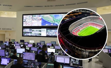 México vs Portugal: Despliegan megaoperativo con 10 mil policías y tecnología C5 en el Estadio Azteca