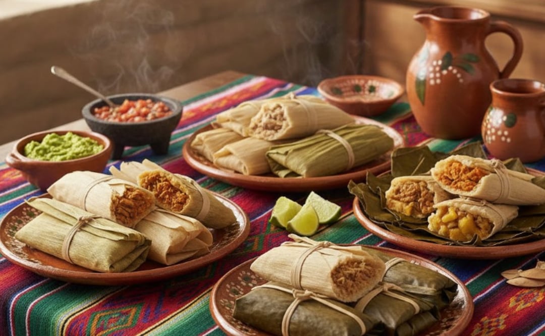 ¿Dónde comprar los mejores tamales en la alcaldía Cuauhtémoc para este Día de la Candelaria? (Foto: Creada con IA)