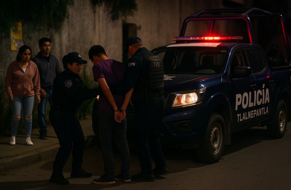 Detenido (Foto: Creada con IA)