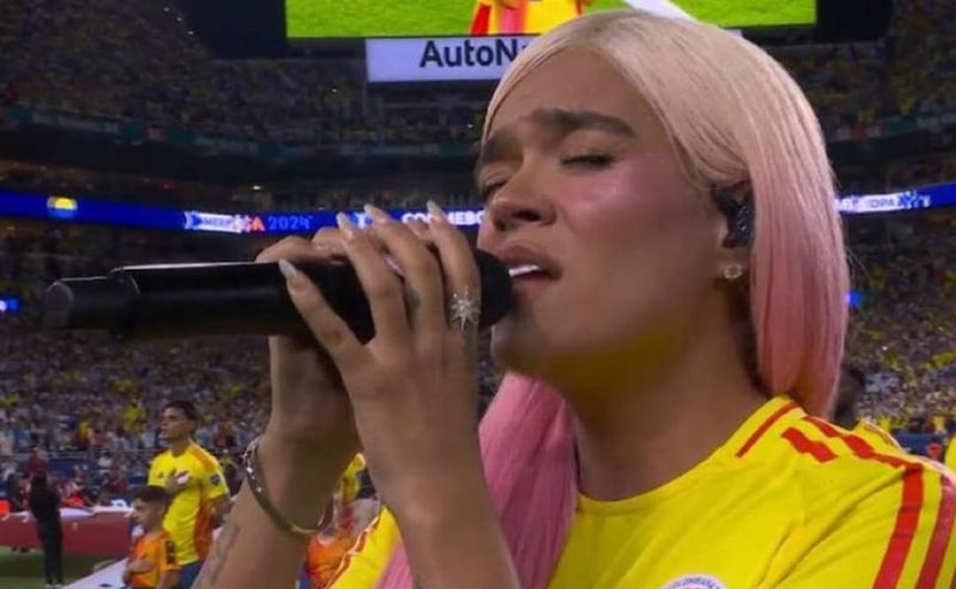 Wendy Guevara o Karol G ¿quién cantó en la final de la Copa América?