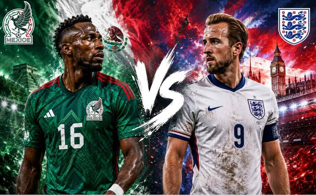 México vs Inglaterra EN VIVO. Foto: (IA)
