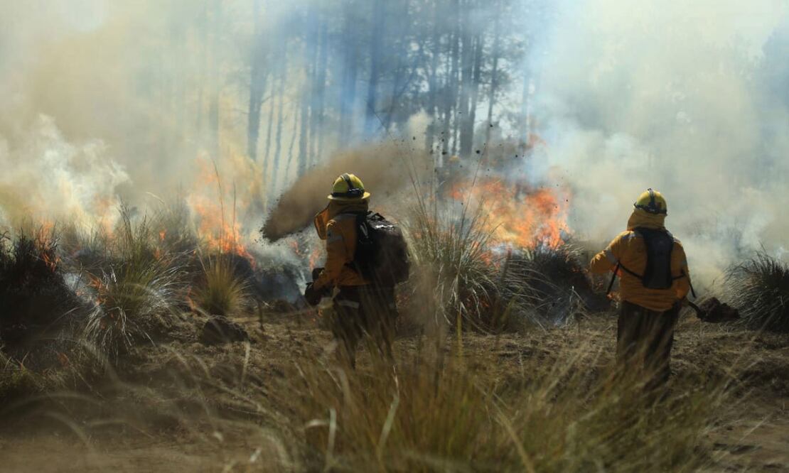 Con el calor inicia la época de incendios en la CDMX.