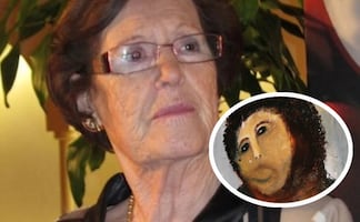 Fallece Cecilia Giménez, creadora del "Ecce Homo" de Borja, icono del meme eterno