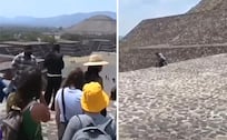 ¿Cómo se preparó el atacante de Teotihuacán? Video del momento exacto antes de iniciar el tiroteo 