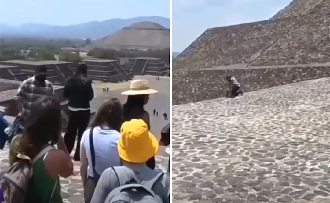 Imagen: Captura de pantalla (Cómo se preparó el atacante de Teotihuacán Video del momento exacto antes de iniciar el tiroteo )