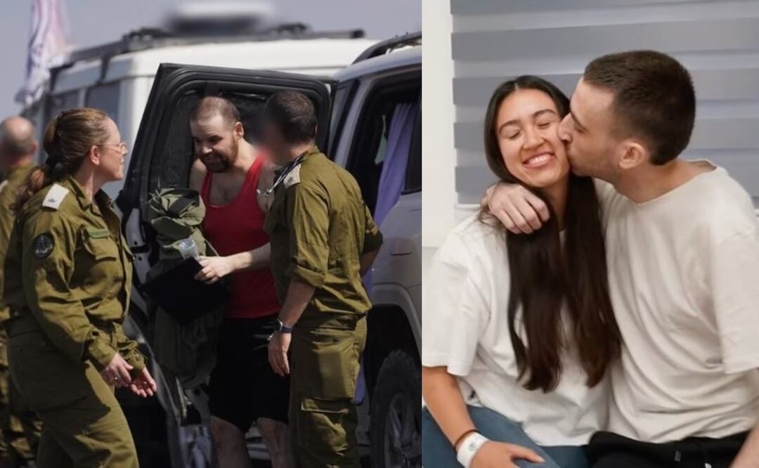 Liberan a rehenes israelíes y palestinos tras dos años de ser secuestrados. Foto: (AP/AFP)