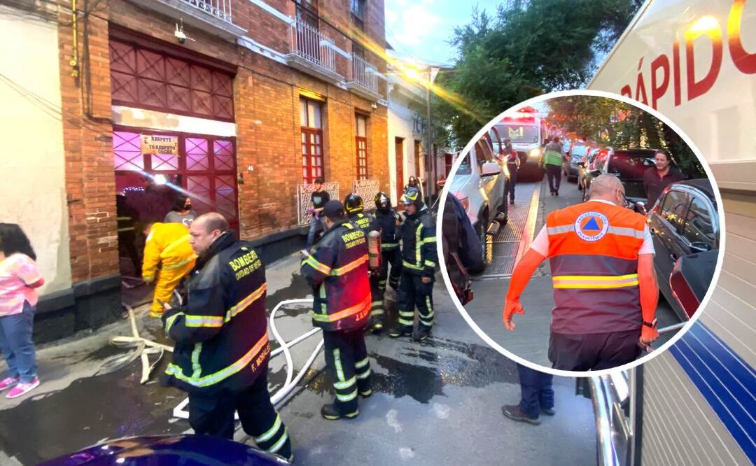 Foto: Valente Rosas (Incendio acaba con departamento en la Cuauhtémoc ¿hubo muertos?)