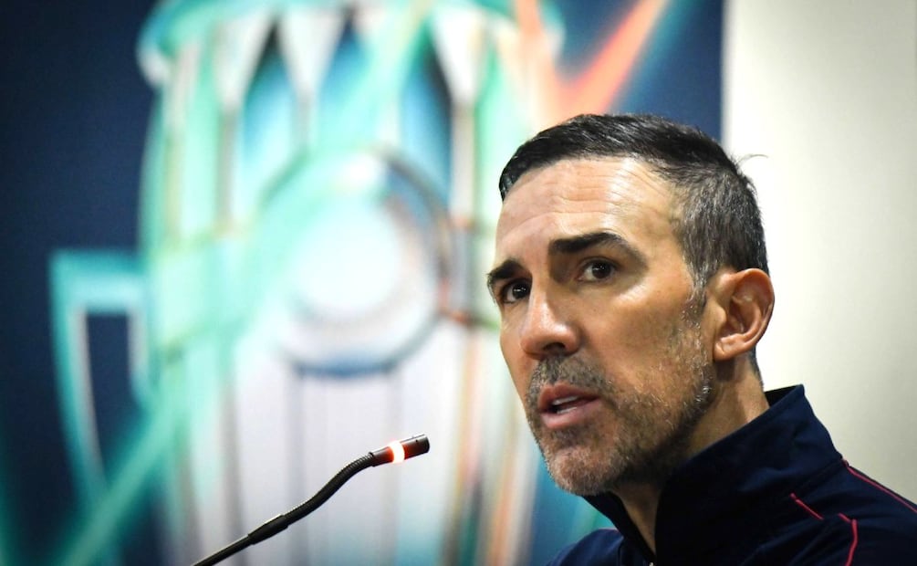 Foto: Cuartoscuro (Vicente Sánchez ex entrenador de Cruz Azul que ganó el título de la Copa de Campeones de la Concacaf )