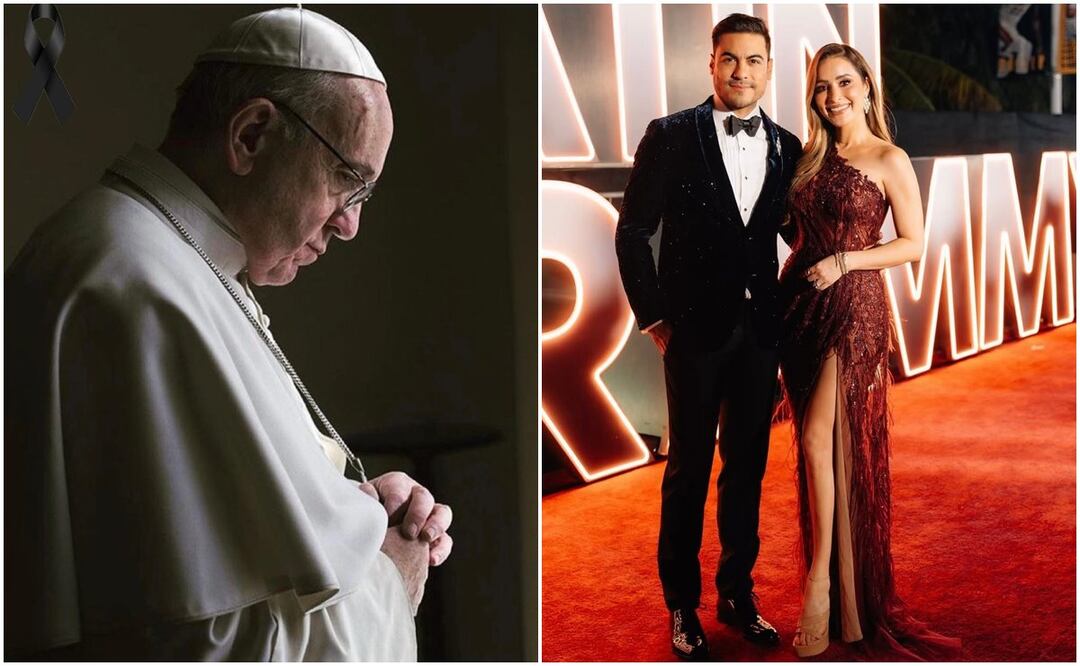 Papa Francisco dio bendición a Carlos Rivera y Cynthia Rodríguez