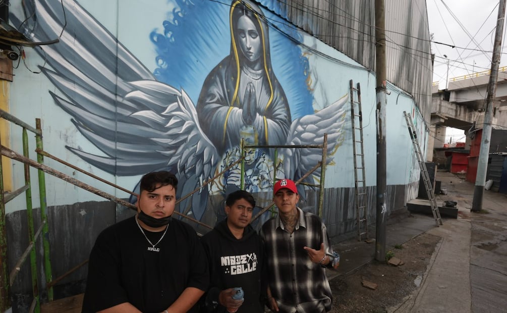 Fotos: Artista Urbano realiza mural en honor a Alicia Matías Teodoro, la 'abuelita heroína'
Foto: Francisco Rodríguez I ElGráfico