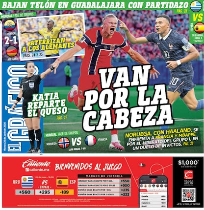 Portada El Gráfico | Viernes 26 de Junio de 2026