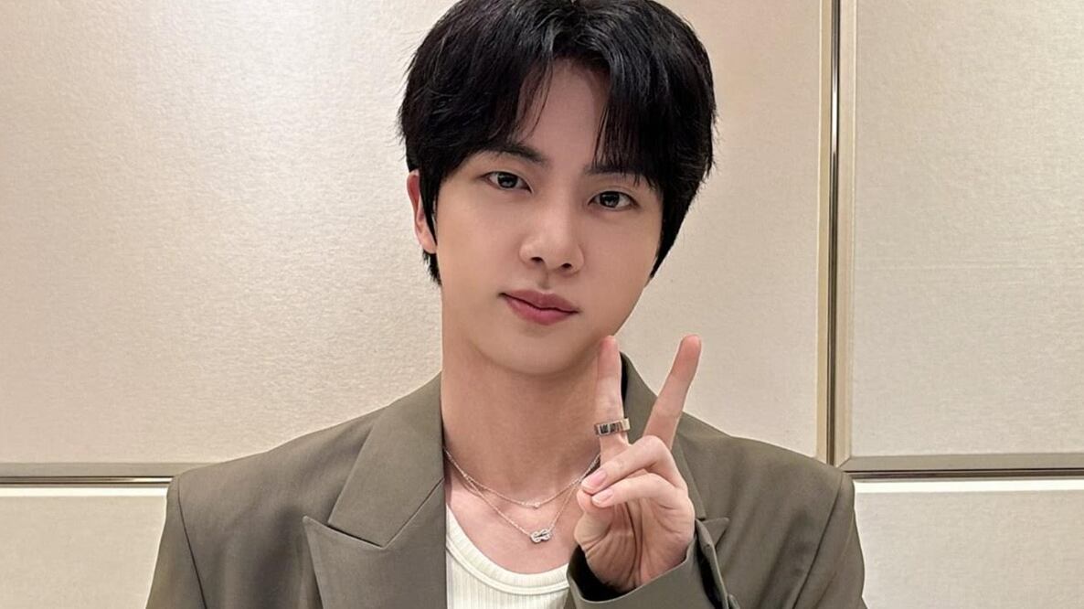 Jin, de BTS (Foto: Redes sociales)