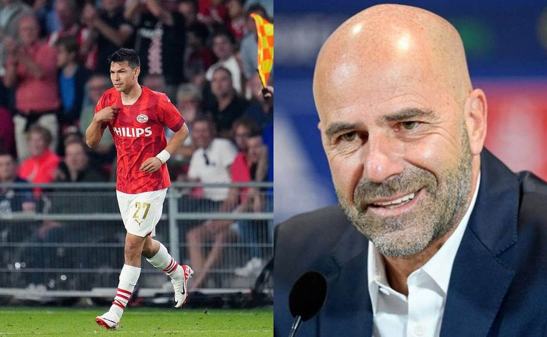 Peter Bosz, DT del PSV, respaldó a Hirving Lozano por su rendimiento