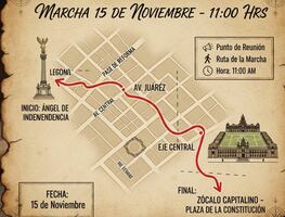 ¿A qué hora y por dónde pasará la marcha de la generación Z?