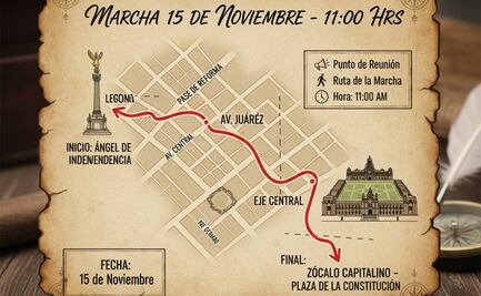 ¿A qué hora y por dónde pasará la marcha de la generación Z?