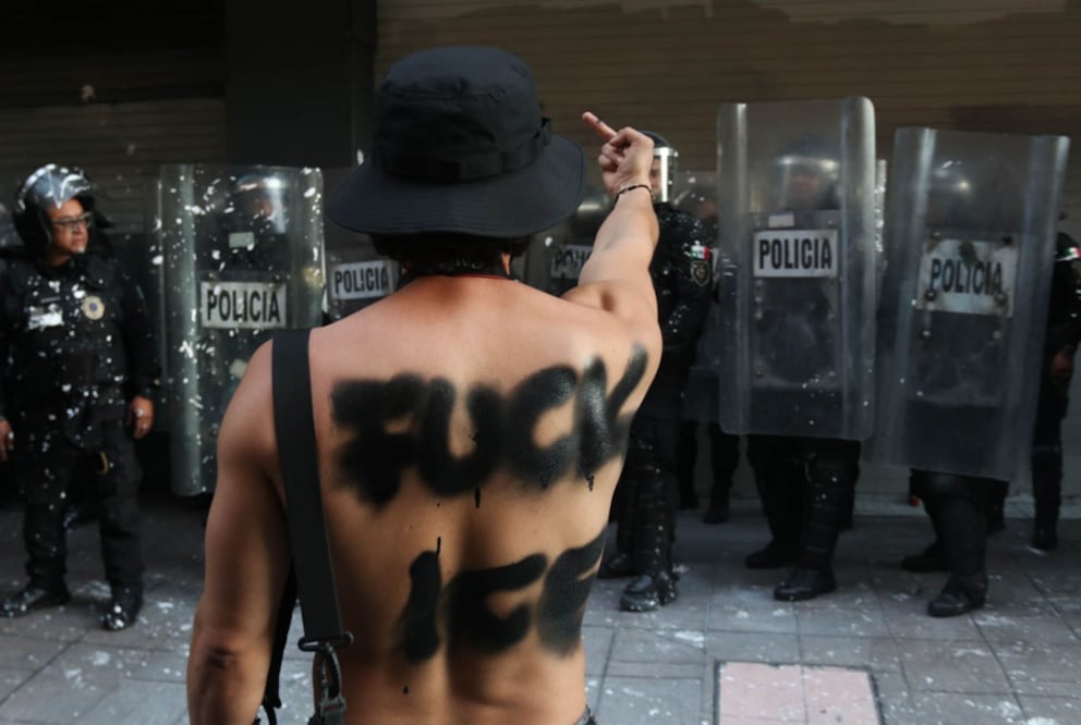 Disturbios en la CDMX (Foto: Cuartoscuro)