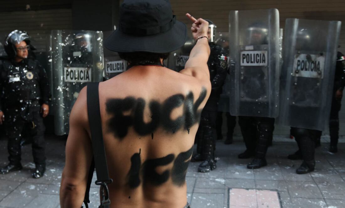 Disturbios en la CDMX (Foto: Cuartoscuro)