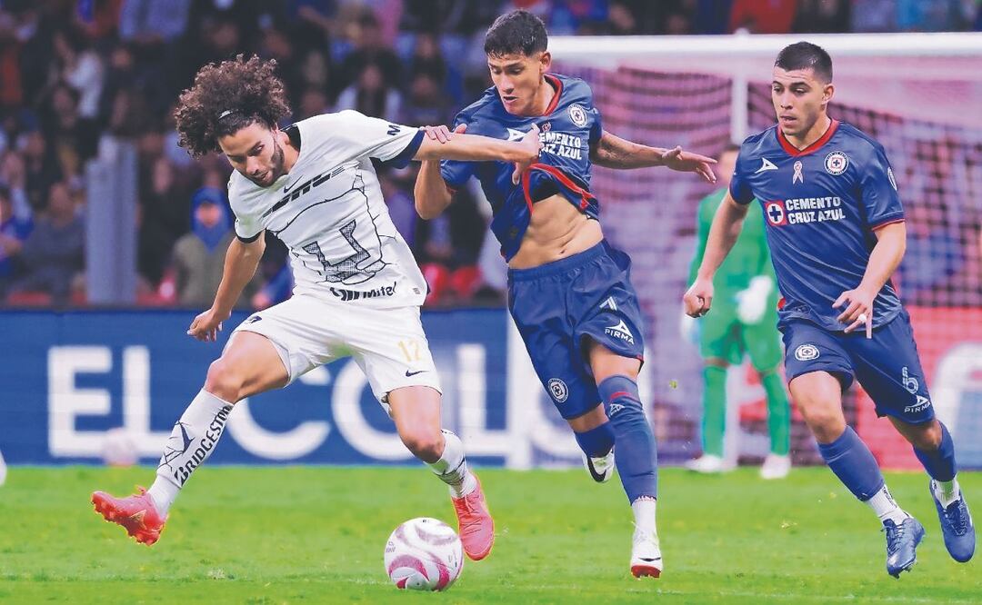 Pumas y Cruz Azul buscarán salir de la mala racha, transmisión y horario del partido