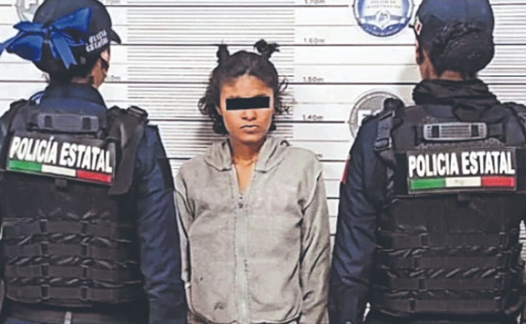 Con cuchillo en mano, mujer intenta robar un bebé y termina atorada, en Naucalpan. Foto: (Especial)